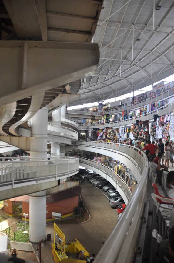 Visão do vão central do Mercado Central em Fortaleza - CE